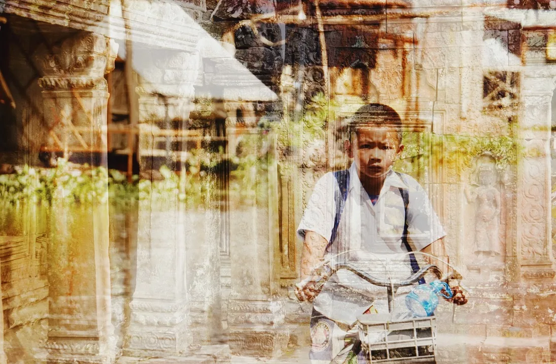 L'Enfant, double exposition de Capucine Frecciani, série Cambodge