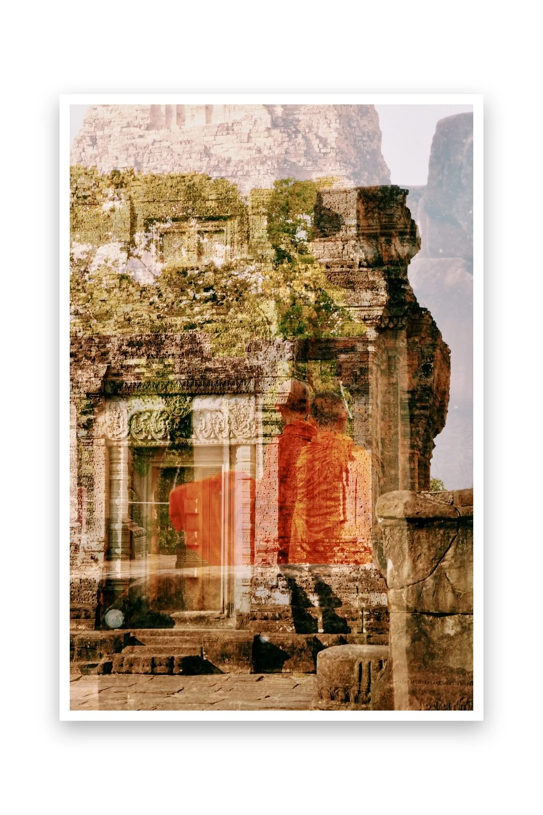 La Porte, le tirage sur papier
