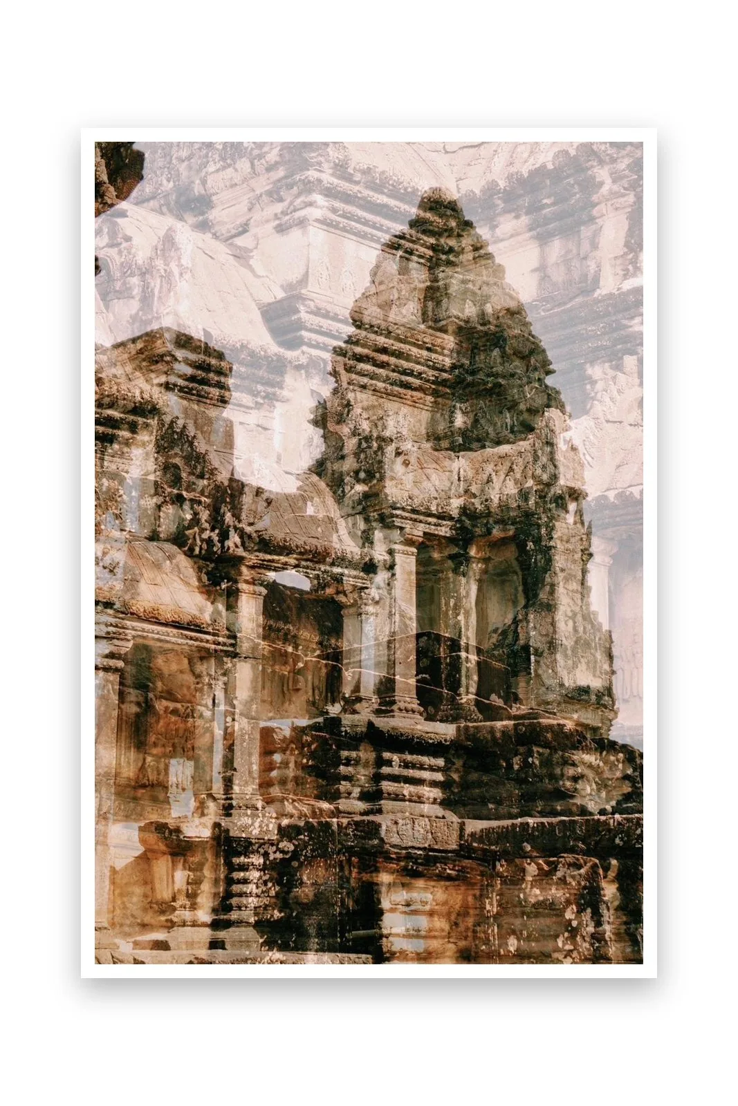 Tours d'Angkor, the paper print