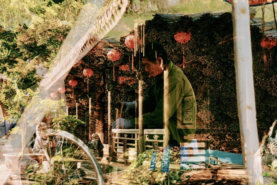 Double exposition — photographie d'art de Capucine Frecciani