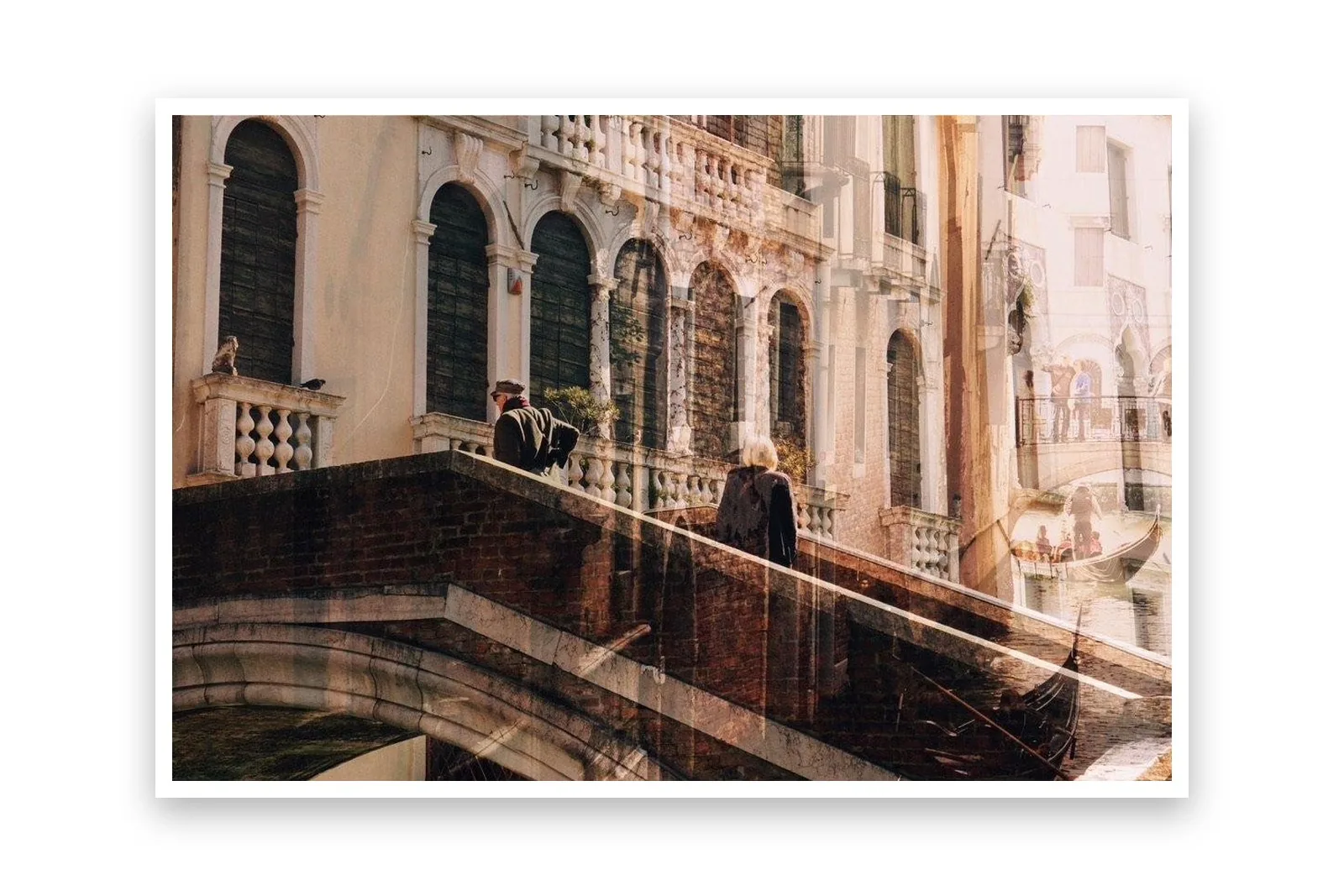 Le pont, the paper print